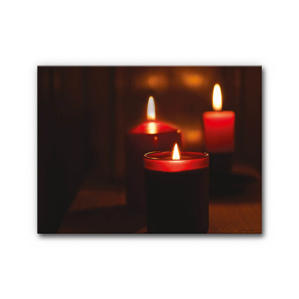 Akustikbild Kerzen 3