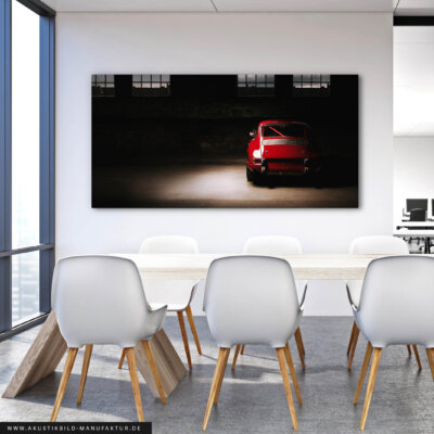 Akustikbild Porsche 911 Rückseite