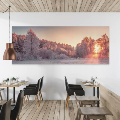 Akustikbild Winterwald