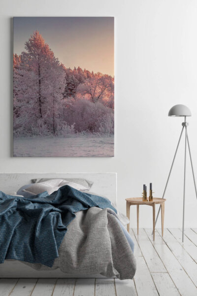 Akustikbild Winterwald