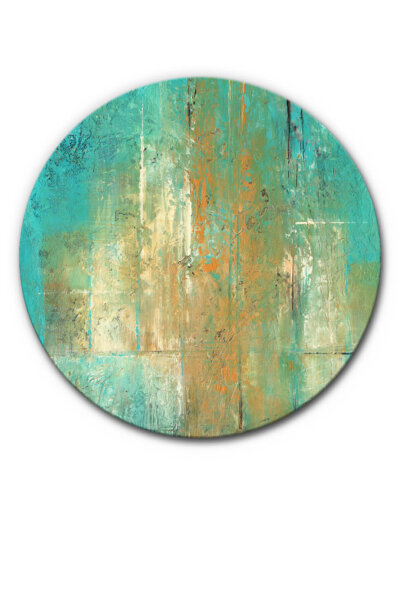 Akustikbild Turquoise and Ocher