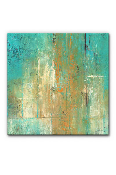 Akustikbild Turquoise and Ocher