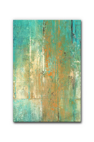 Akustikbild Turquoise and Ocher