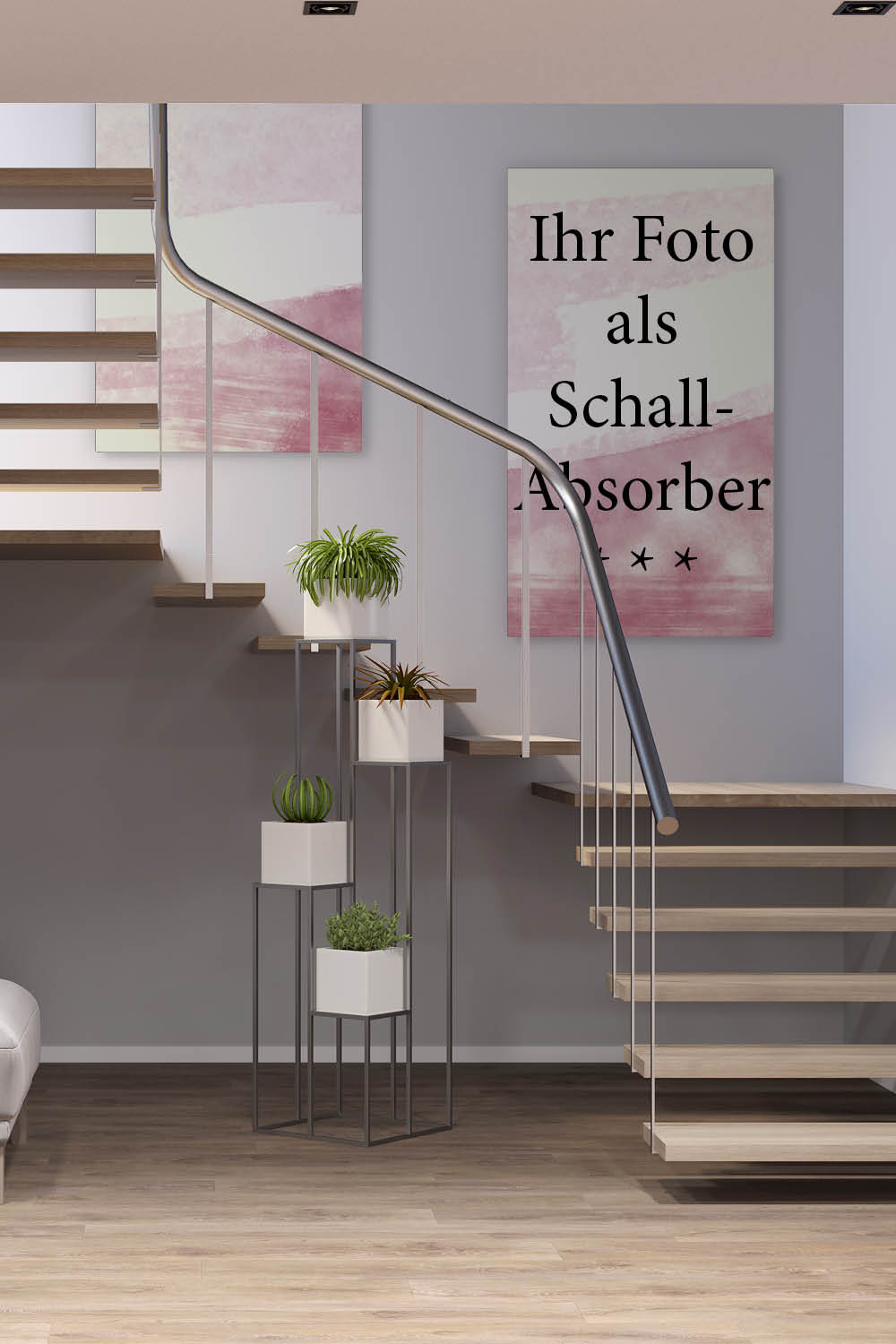 Akustik im Treppenhaus
