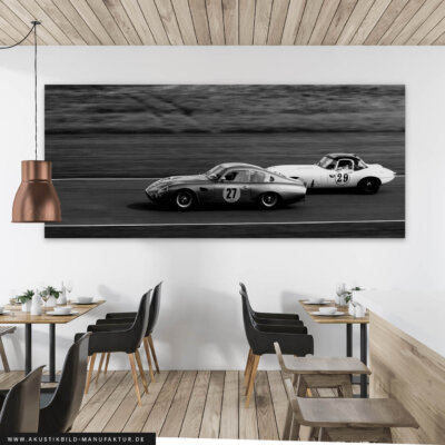 Akustikbild Oldtimer Autorennen