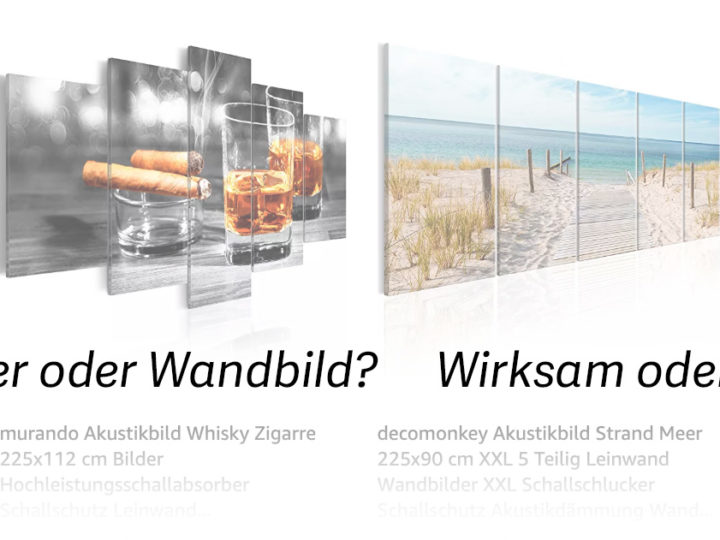 Akustikbilder bei Amazon