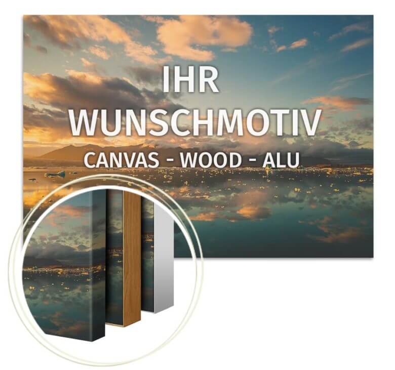 Akustikbild mit Wunschmotiv