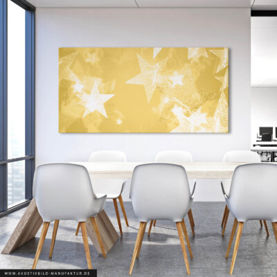 Akustikbild Goldene Sterne