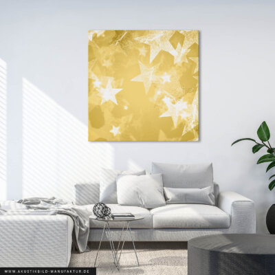 Akustikbild Goldene Sterne