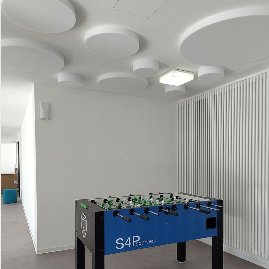 Schallschutz Platten im Set inkl. Kleber aus Basotect®-Kreisen