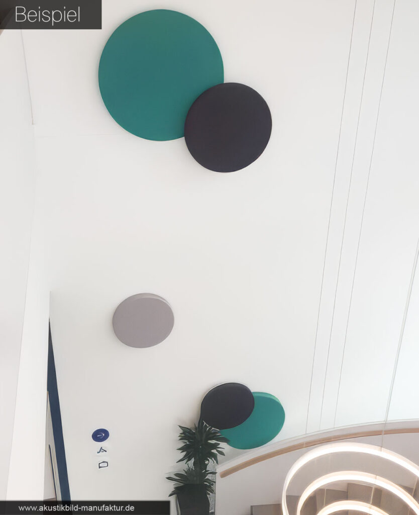 Runde Schallabsorber