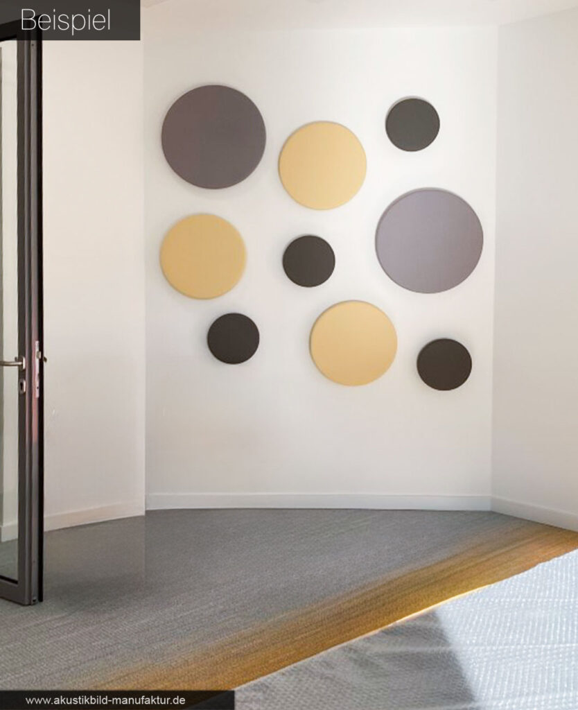 Runde Schallabsorber