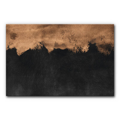 Akustikbild Black & Copper Painting