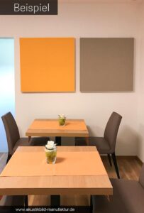 einfarbige-bunte-schallabsorber-bilder-akustikelemente-textil-gastro-muenchen