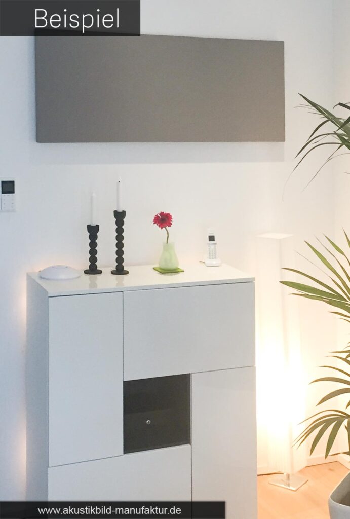 Beispiele für bunte (einfarbige) Akustikbilder