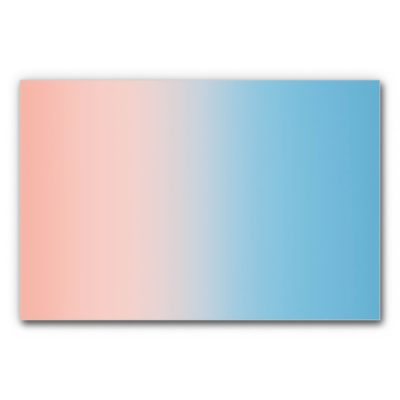 Akustikbild Im Gegensatz Harmonie zeigt eine rosafarbene und eine hellblaue Fläche, die ineinander verlaufen.