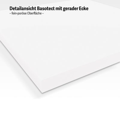 Basotect-Platte mit gerader Ecke