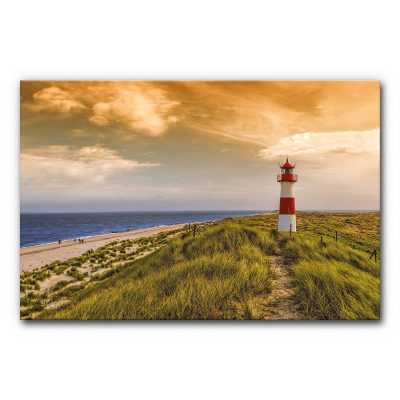 raumakustik-verbessern-schall-reduzieren-akustikbild-schallabsorber-motive-landschaft-leuchtturm-sylt-sonne-panorama-2
