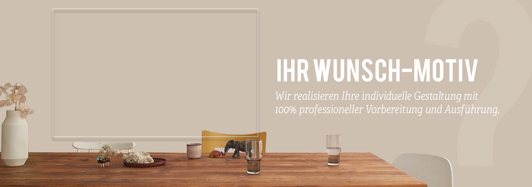 Akustikbild mit eigenem Foto