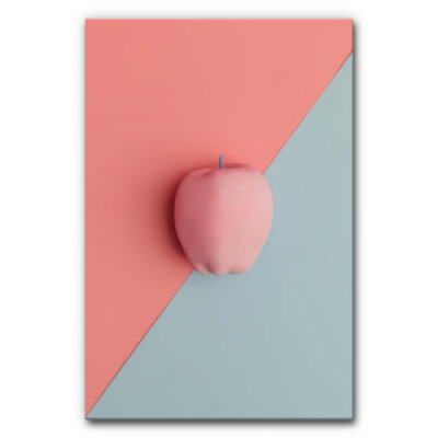 Akustikbild ♥Fruits - Apfel Lachs/Mint