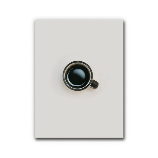 Akkustikbild Kaffeepause beige