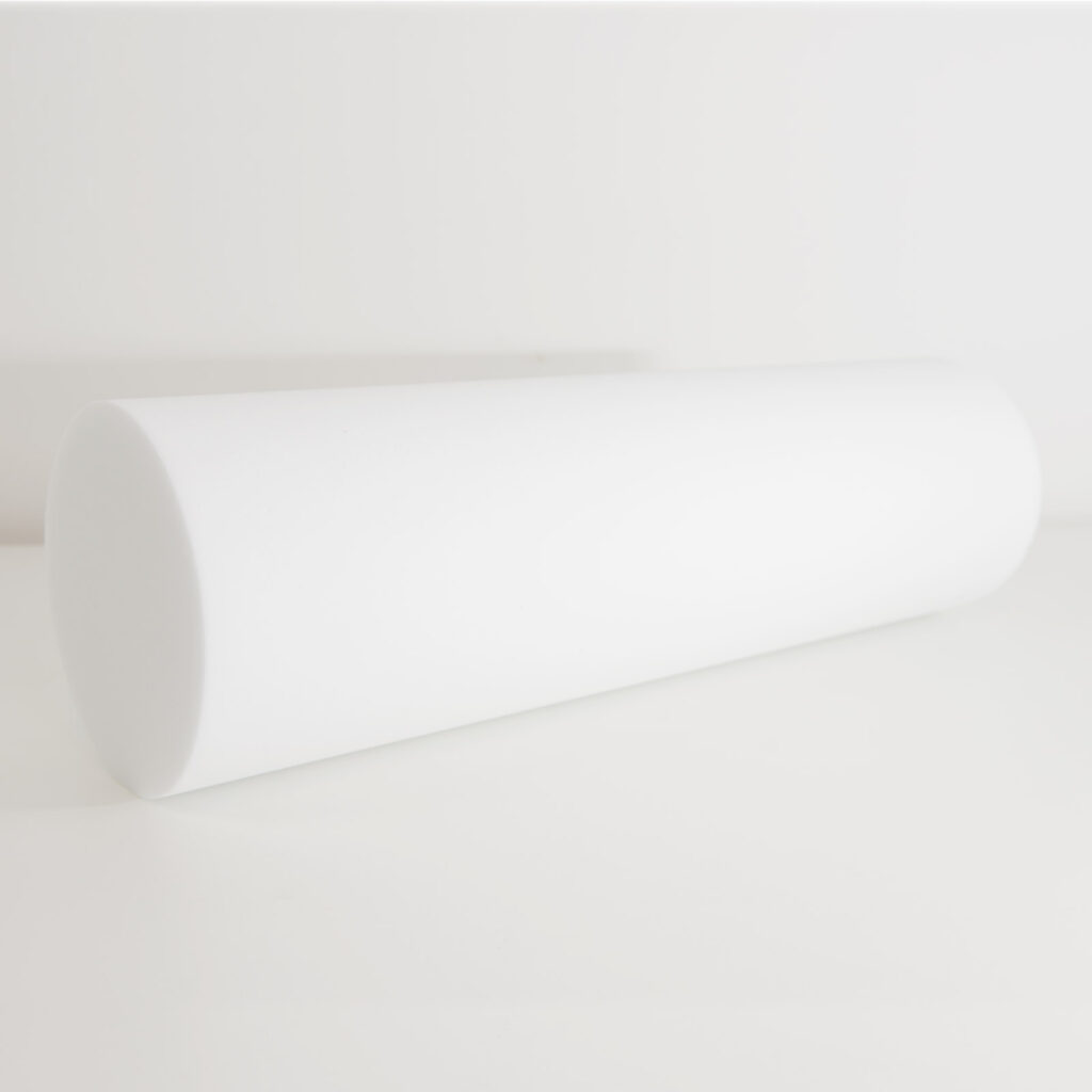 A-WARE: Set von 2x Basotect Säule als Bassfalle (D36 cm / 120 cm hoch, weiß)