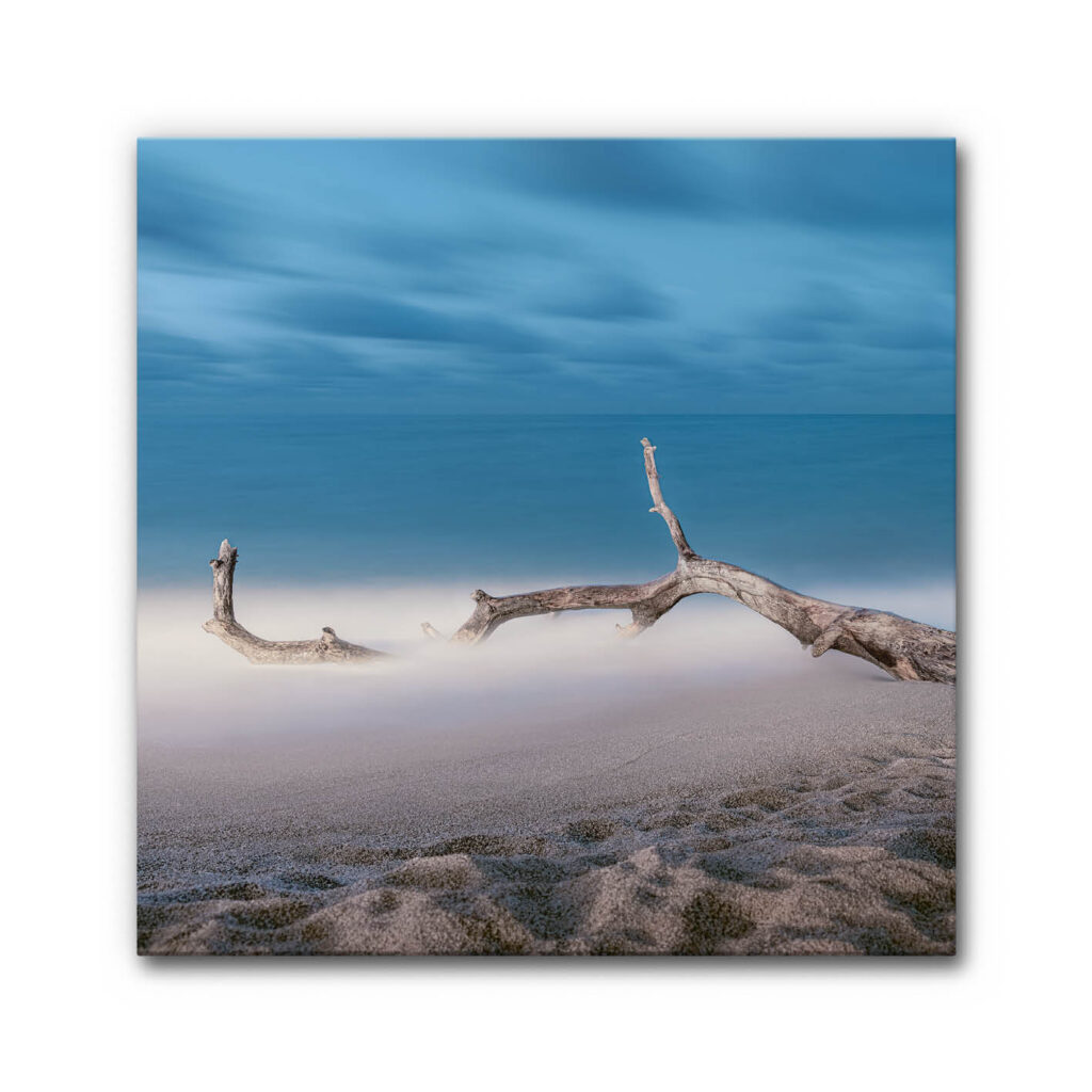 Akustikbild Treibgut im Nebel (auch Panorama bis 400 cm)