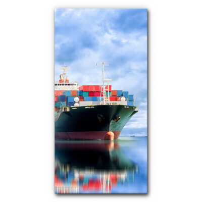 Akustikbild Frachtschiff