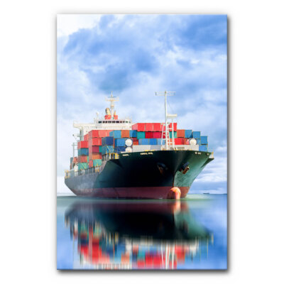 Akustikbild Frachtschiff