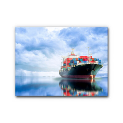 Akustikbild Frachtschiff