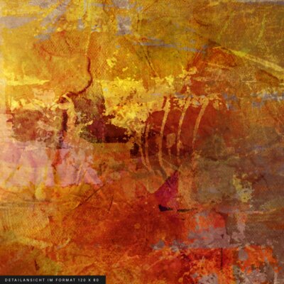 Kaminfeuer (180x90 cm; Schallabsorber, Schallschutz, Lärmschutz Raumakustik)