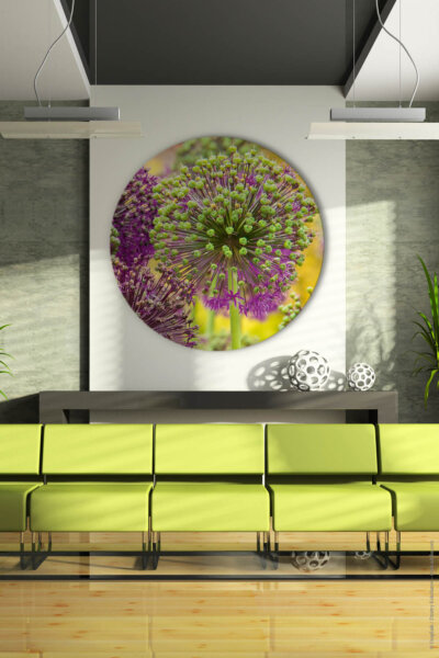 Rundes Akustikbild Allium II
