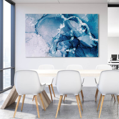 Akustikbild Abstract Blue 2