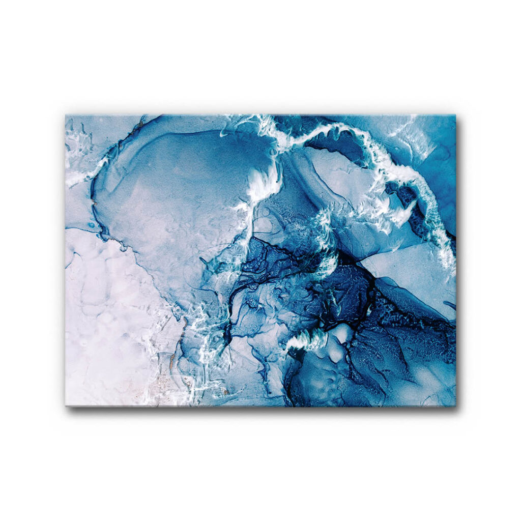 Akustikbild Abstract Blue 2