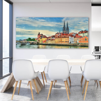 Akustikbild Regensburg (auch als Panorama bis 400 cm)