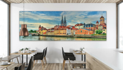 Akustikbild Regensburg (auch als Panorama bis 400 cm)