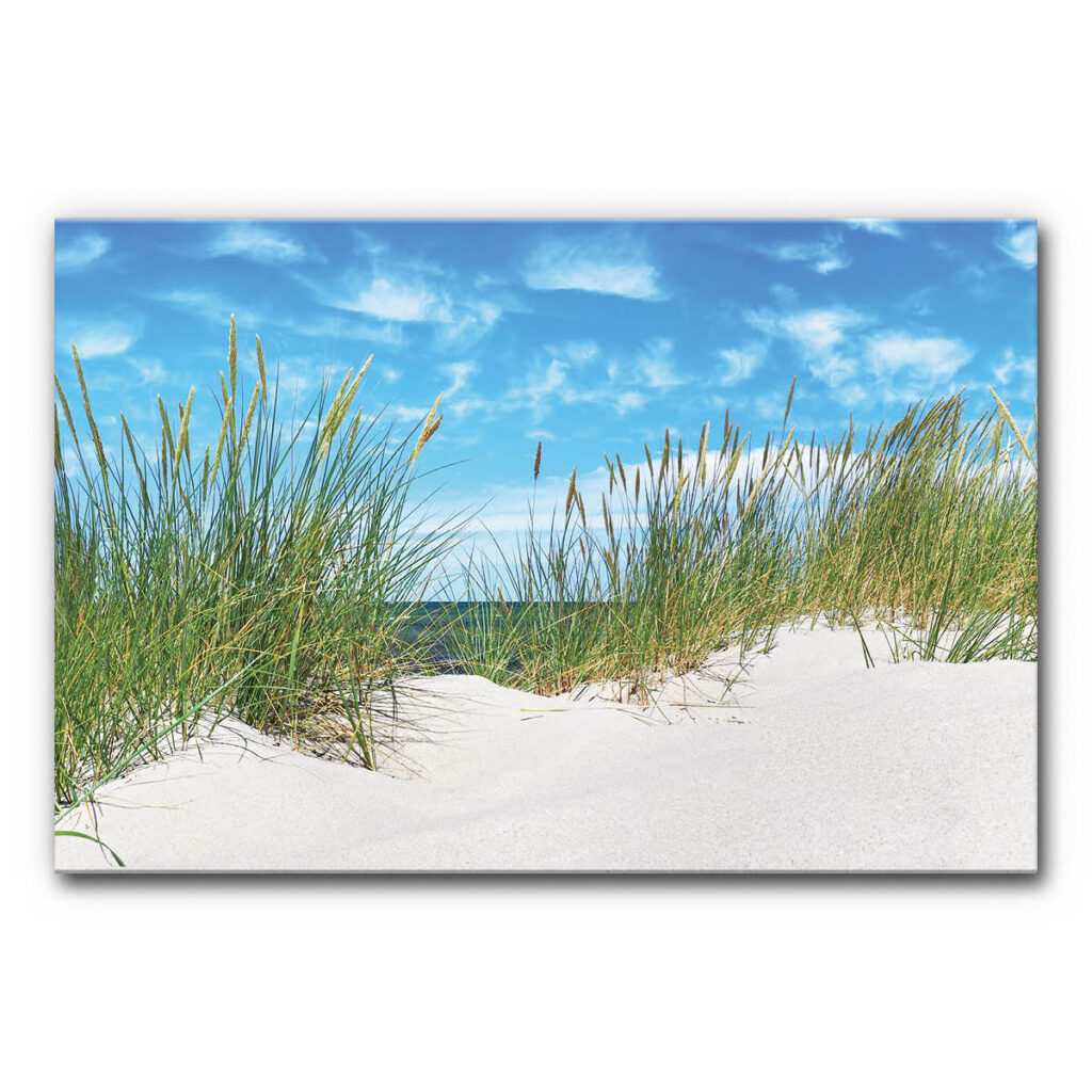 Akustikbild Nordsee Düne mit Himmel