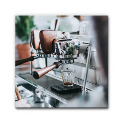 Akustikbild Espressomaschine