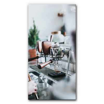 Akustikbild Espressomaschine