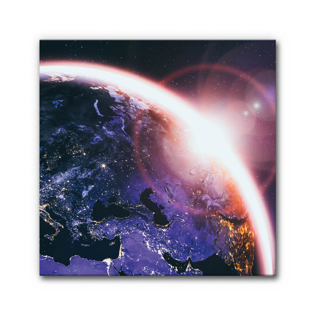 Akustikbild Sunrise at Earth (auch als Panorama bis 400 cm)