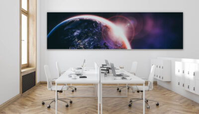 Akustikbild Sunrise at Earth (auch als Panorama bis 400 cm) – Bild 3