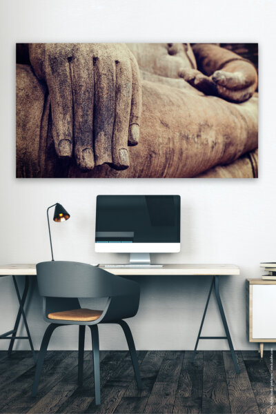 Akustikbild Buddha Bhumisparsha Mudra