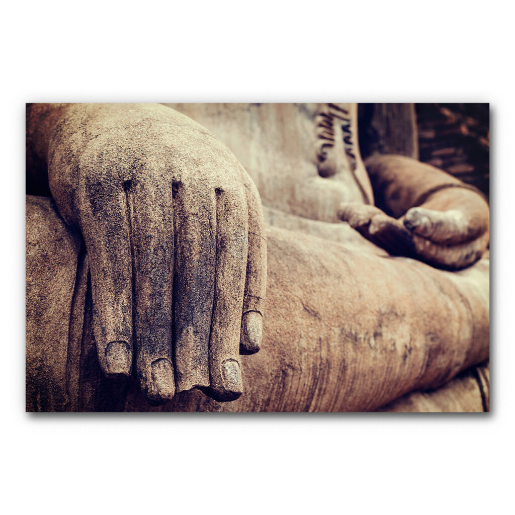 Akustikbild Buddha Bhumisparsha Mudra