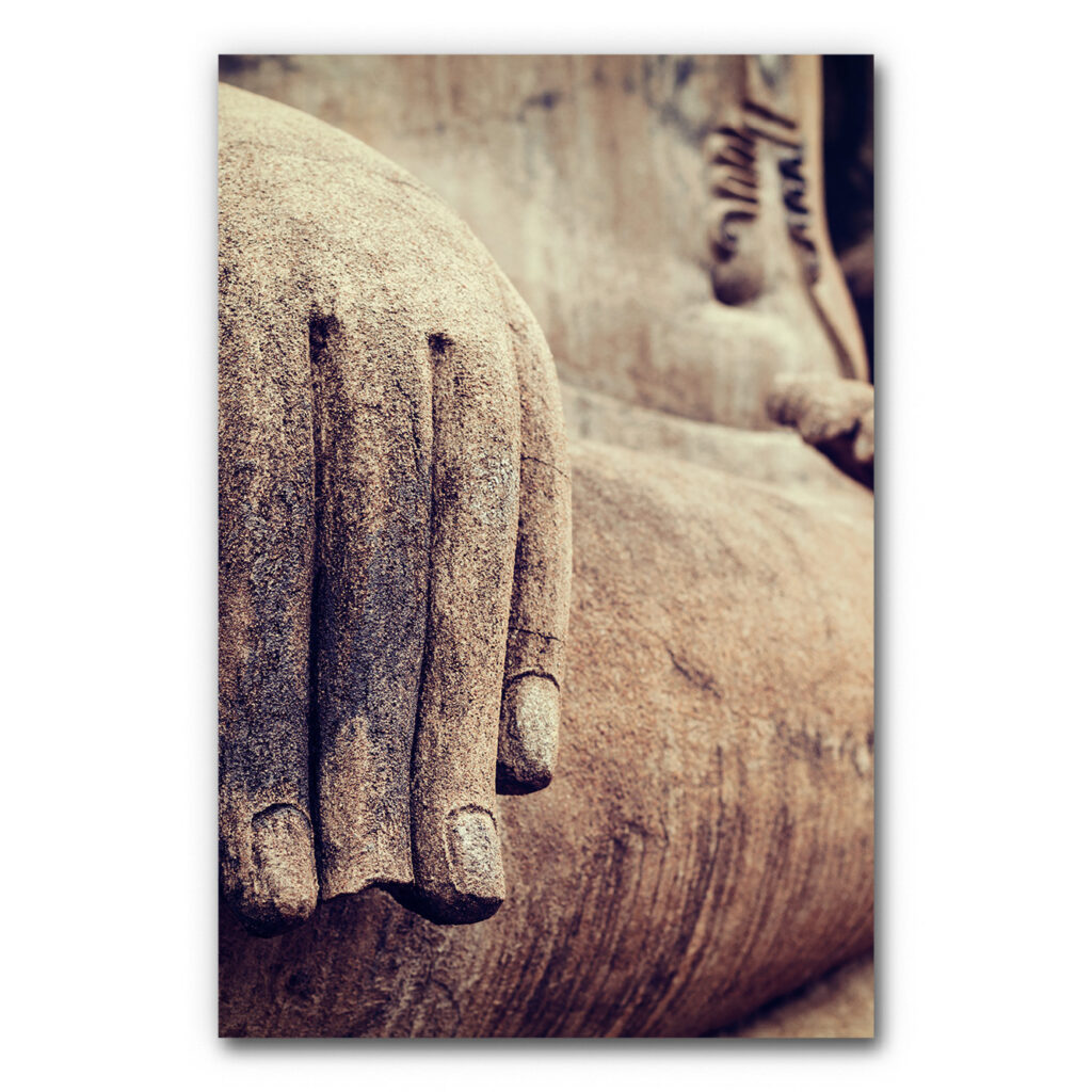 Akustikbild Buddha Bhumisparsha Mudra