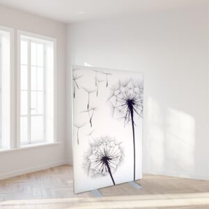 Überblick der 3 verschiedenen Rahmenmöglichkeiten für eine schallabsorbierende Pinnwand