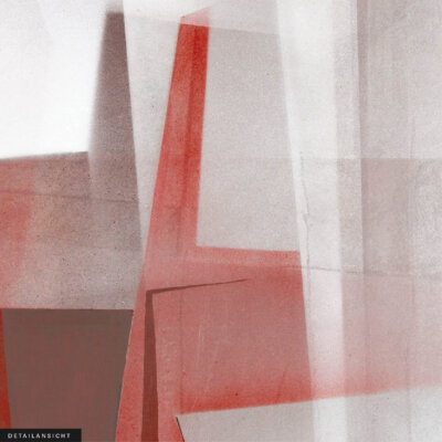 schallabsorber wand akustikbild kunst abstrakte malerei rot red heart 10