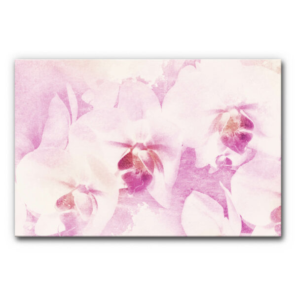 Schallabsorber Akustikbild Orchidee im Format 1200 x 800 mm