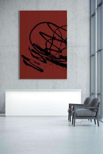 Akustikbild Ink Art 3