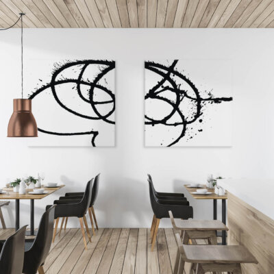 Akustikbild Ink Art 2