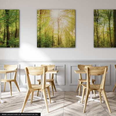 Akustikbild Wald (1/3)